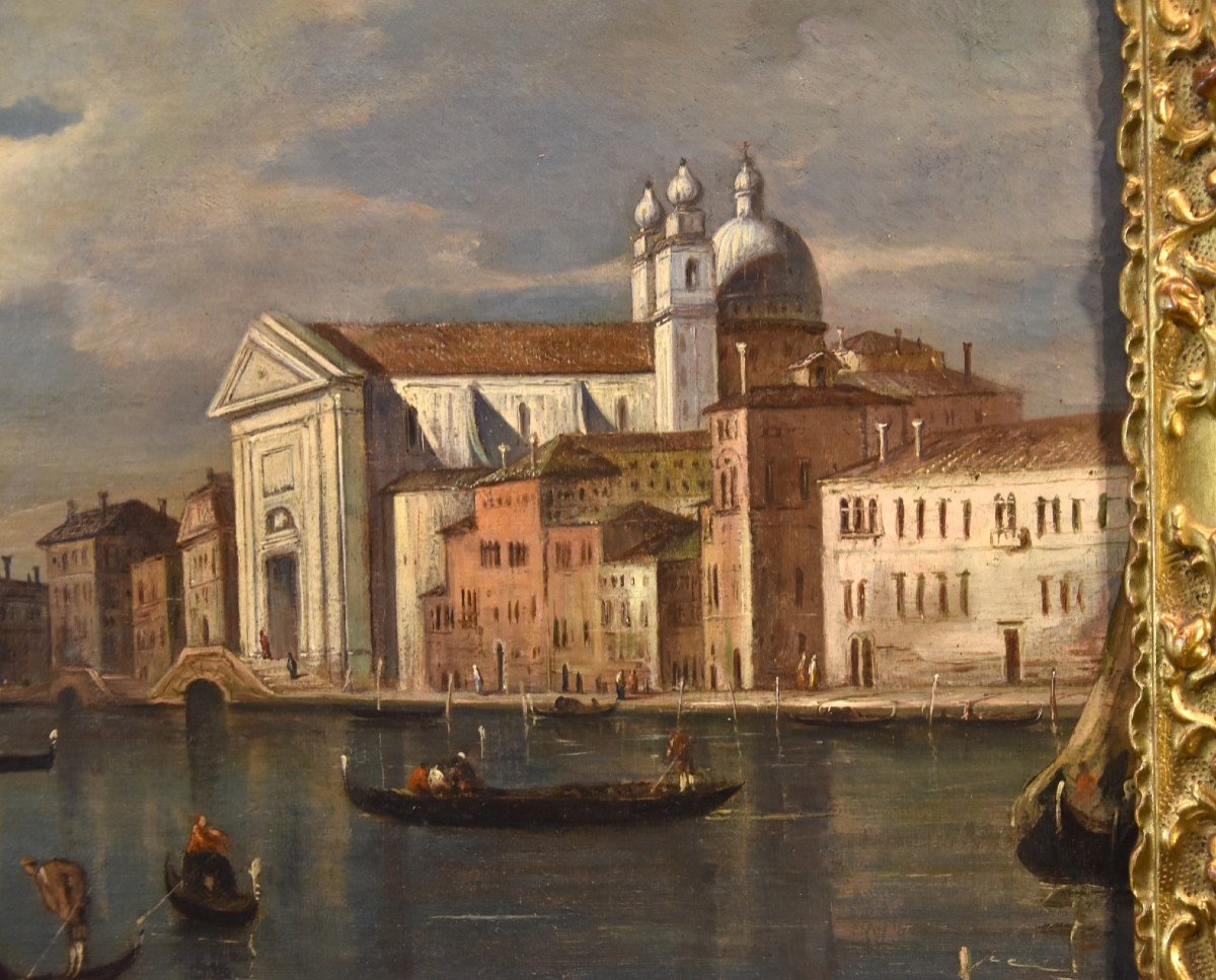 Giacomo Guardi (Venise, 1764 - 1835), Venise Avec Le Canal De La Giudecca-photo-3