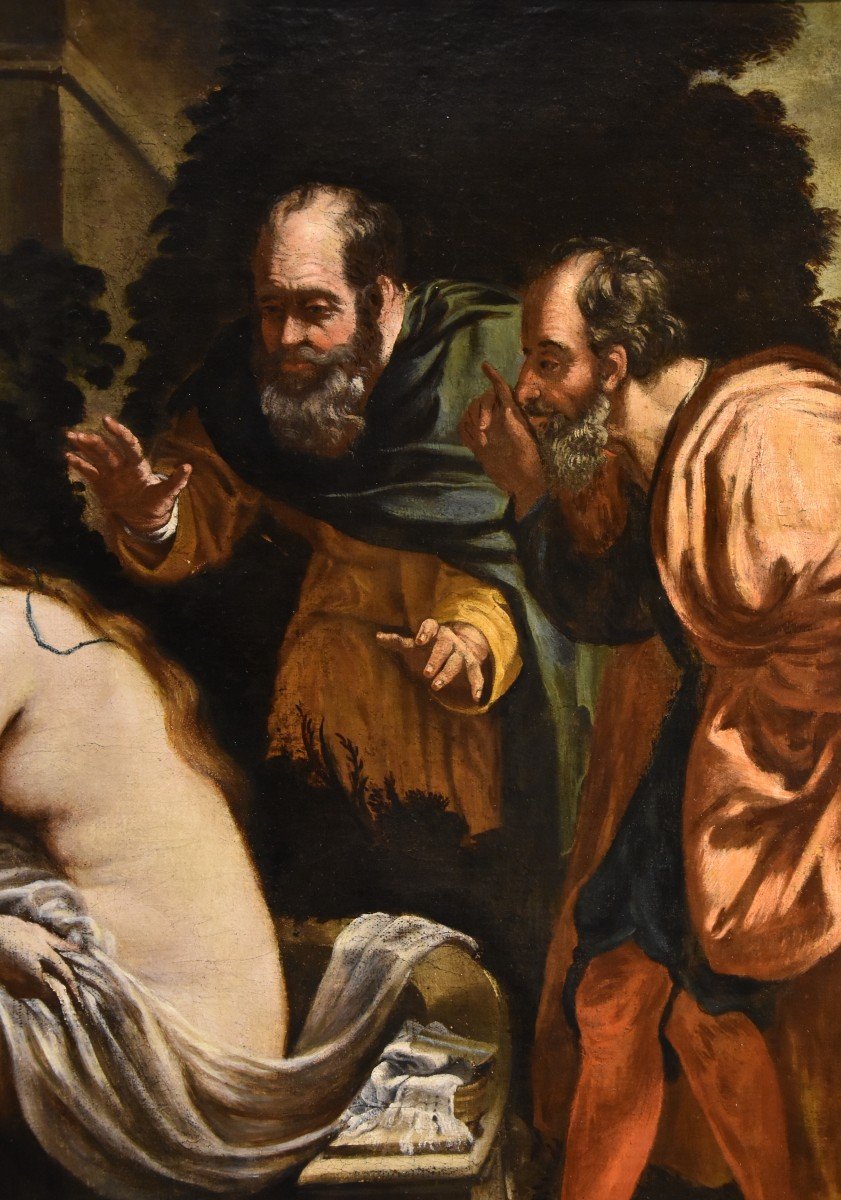 Susanna And The Old Men, Painter Active In Rome In The Early 17th Century-photo-8