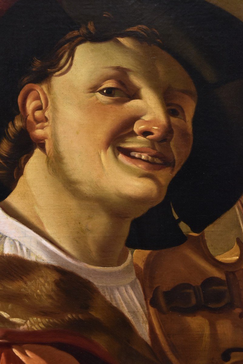 Violin Player, Hendrick Ter Brugghen (the Hague 1588-1629 Utrecht) Workshop-photo-4