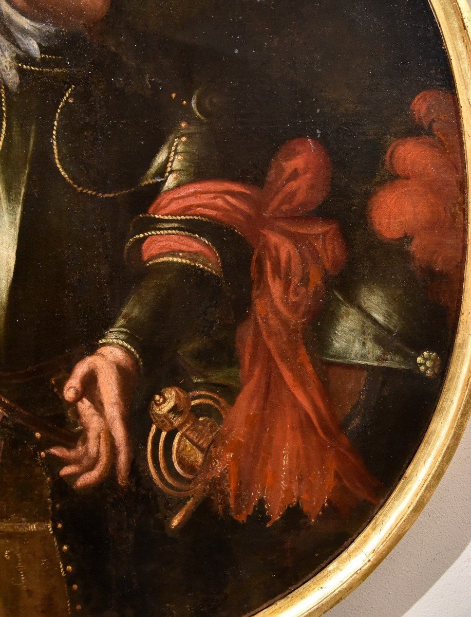 Portrait Of A Gentleman In Armor, Giovanni Bernardo Carbone (genoa, 1616 - 1683) Workshop-photo-5