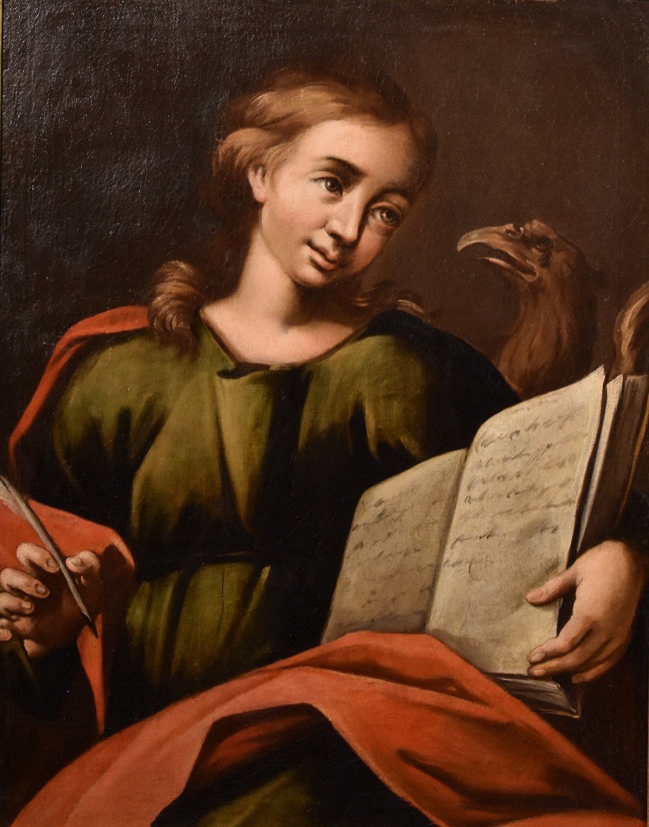 Saint John The Evangelist, French School Of The Eighteenth Century