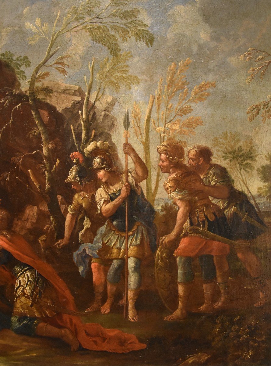 Alexander The Great Grants Clemency To The Persians, Francesco Fontebasso (venice 1709 -1769)-photo-4