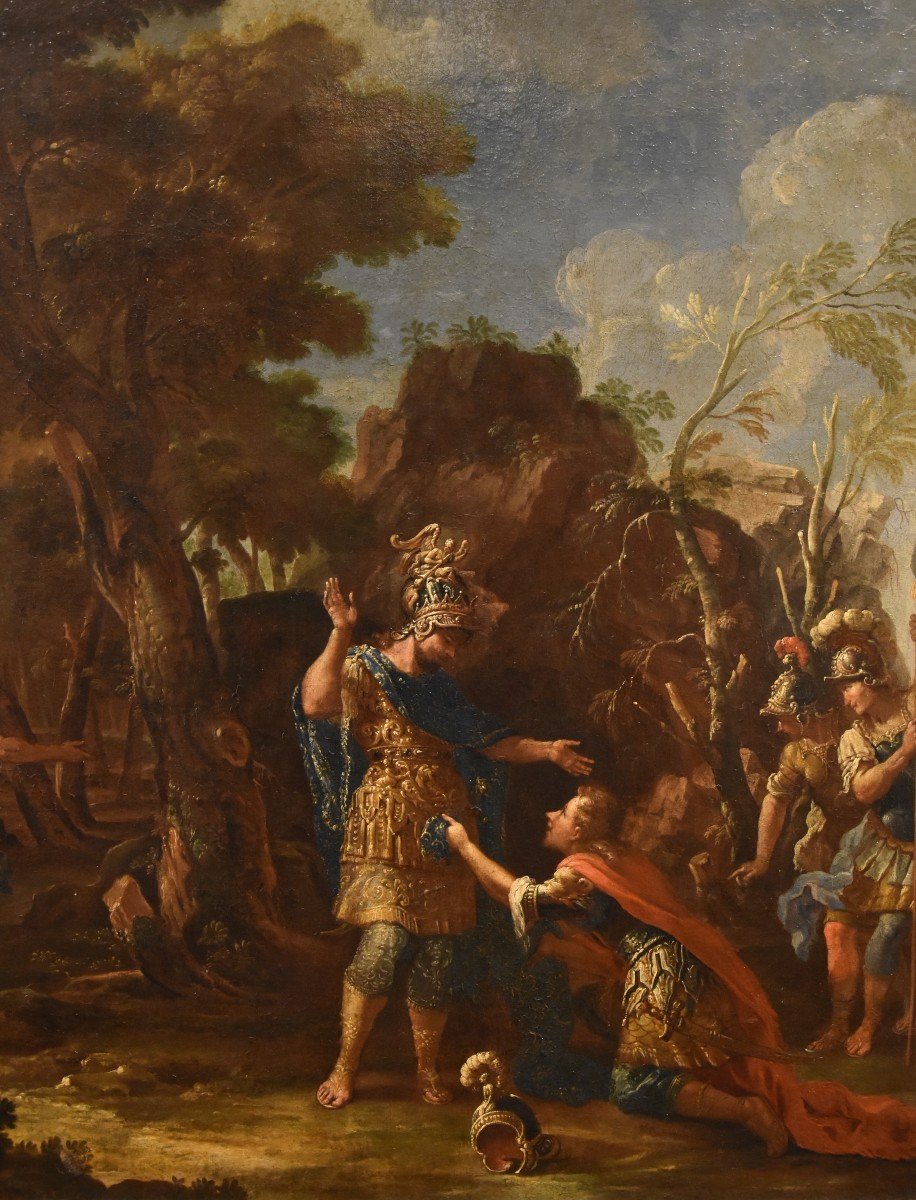 Alexander The Great Grants Clemency To The Persians, Francesco Fontebasso (venice 1709 -1769)-photo-3