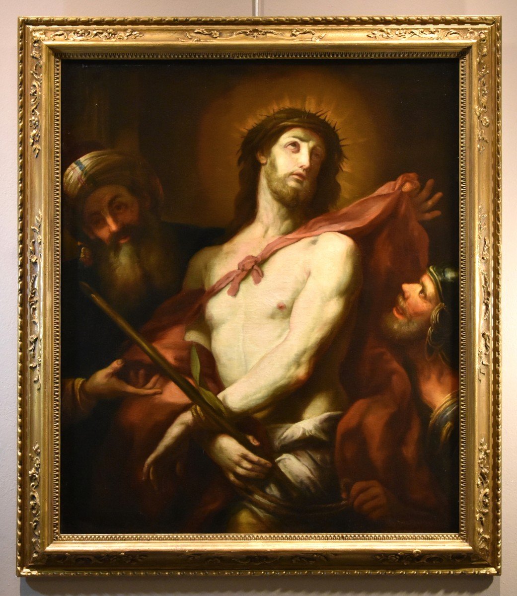 Ecce Homo, Valerio Castello (Gênes, 1624 - Gênes, 1659) Atelier