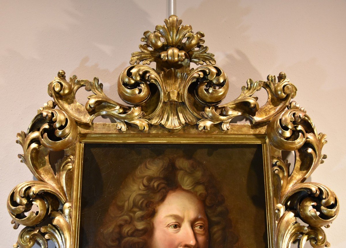 Portrait Of Charles De La Fosse (1636-1716), Hyacinthe Rigaud (perpignan 1659 - Paris 1743) -photo-4