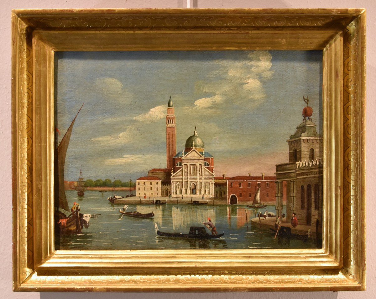 View Of Venice With The Island Of San Giorgio, Follower Of Canaletto (venice, 1697 – 1768)