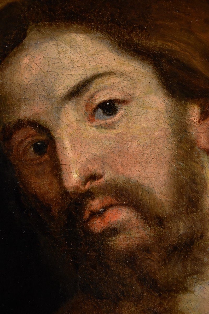 Christ Portant La Croix, Anthoon Van Dyck (Anvers 1599 - Londres 1641) Atelier-photo-4