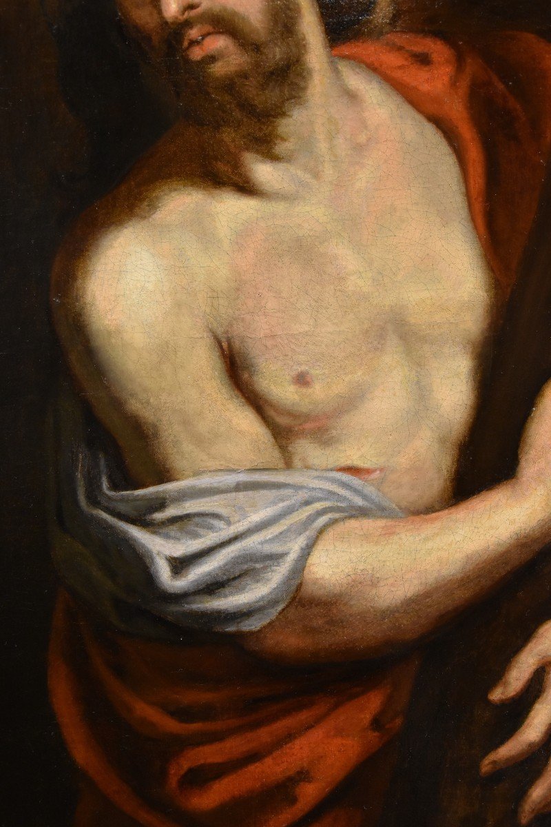 Christ Portant La Croix, Anthoon Van Dyck (Anvers 1599 - Londres 1641) Atelier-photo-3