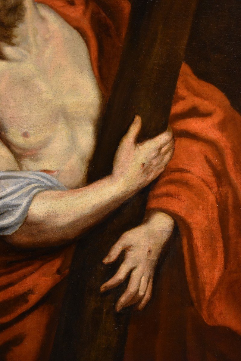 Christ Portant La Croix, Anthoon Van Dyck (Anvers 1599 - Londres 1641) Atelier-photo-4