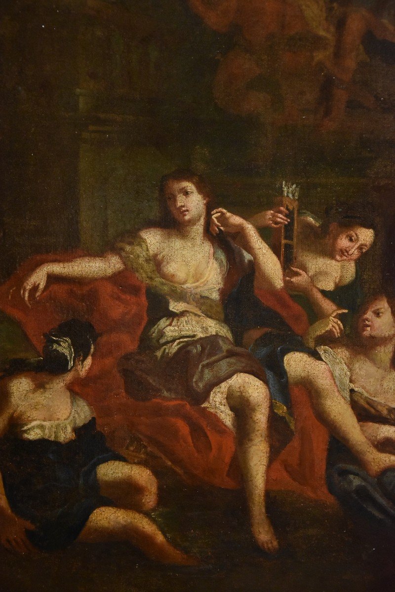 Bon Boullogne (paris, 1649 - Paris, 1717) Workshop Of Episodes From The Myth Of Diana-photo-2