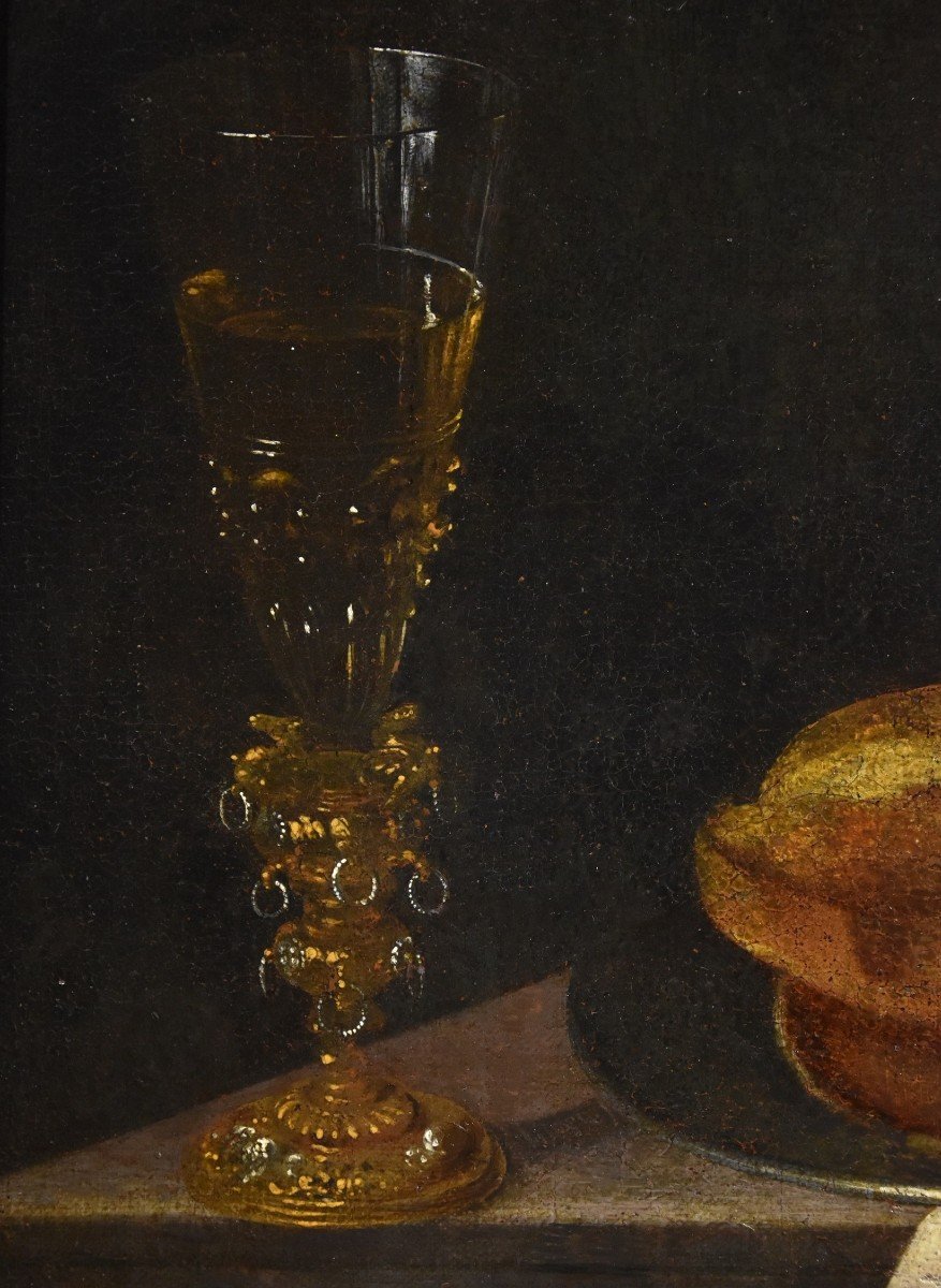 Still Life With A Crystal Goblet, Hubert Van Ravesteyn (dordrecht 1638-1683) Workshop/circle-photo-5