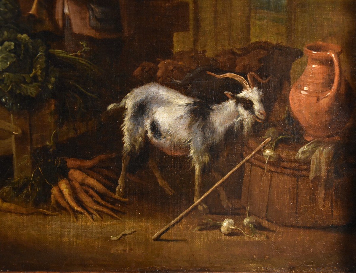 Adriaen De Gryef (leiden 1657 -brussels 1722) Signed, Still Life Of Animals And Fruit-photo-5