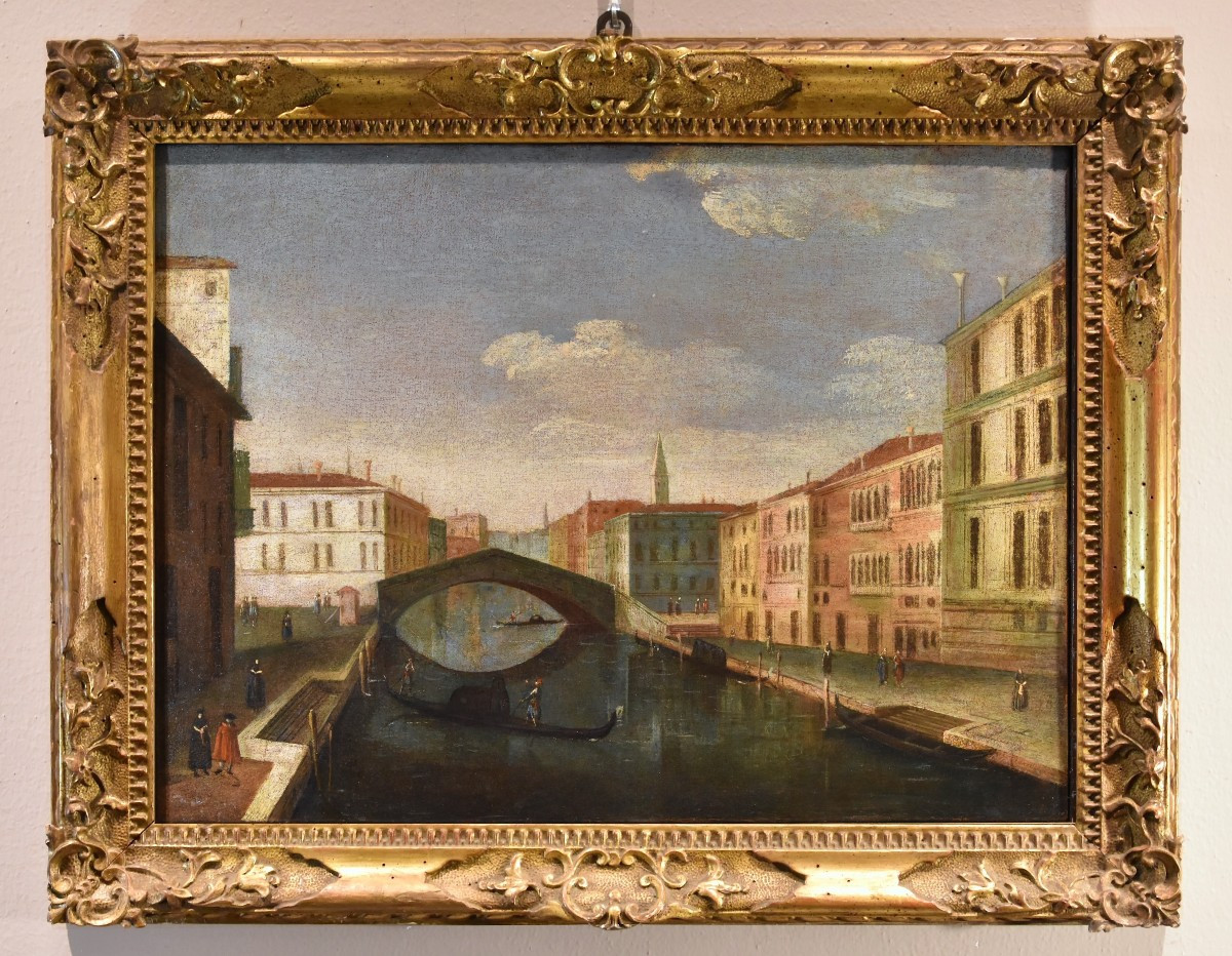 View Of Venice With The Guglie Bridge, Gabriele Bella (venice 1730 – Venice 1799)