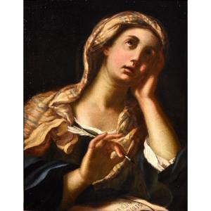 Portrait Of A Sibyl, Giampietro Zanotti (paris 1674 - Bologna 1765)