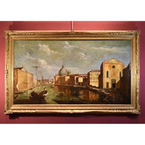 Venise Avec Le Grand Canal, Francesco Tironi (Venise, Vers 1745 - 1797) Atelier
