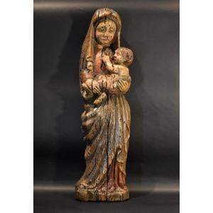 Vierge à l'Enfant, Sculpteur Franco-Catalan XIIIe-XIVe siècles
