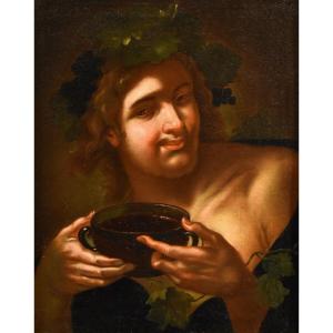 Dionysos, Peintre Caravagesque Actif à Rome Au XVIIe Siècle (atelier De Gerard Van Honthorst)