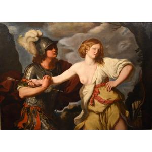 Rinaldo And Armida, Cesare Gennari (cento, 1637 - Bologna, 1688) 