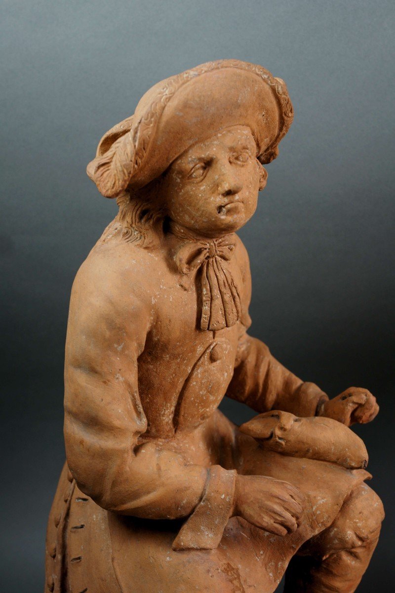 Large Terracotta Group France 17th Century-photo-2