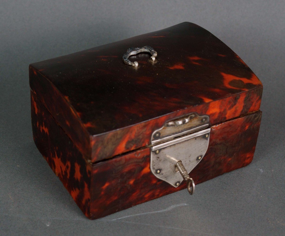 17th Flemish Tortoiseshell Louis XIV Box-photo-2