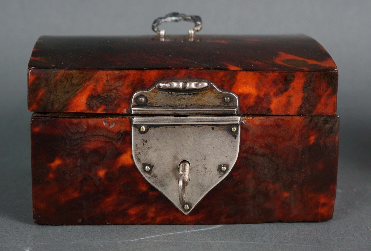 17th Flemish Tortoiseshell Louis XIV Box