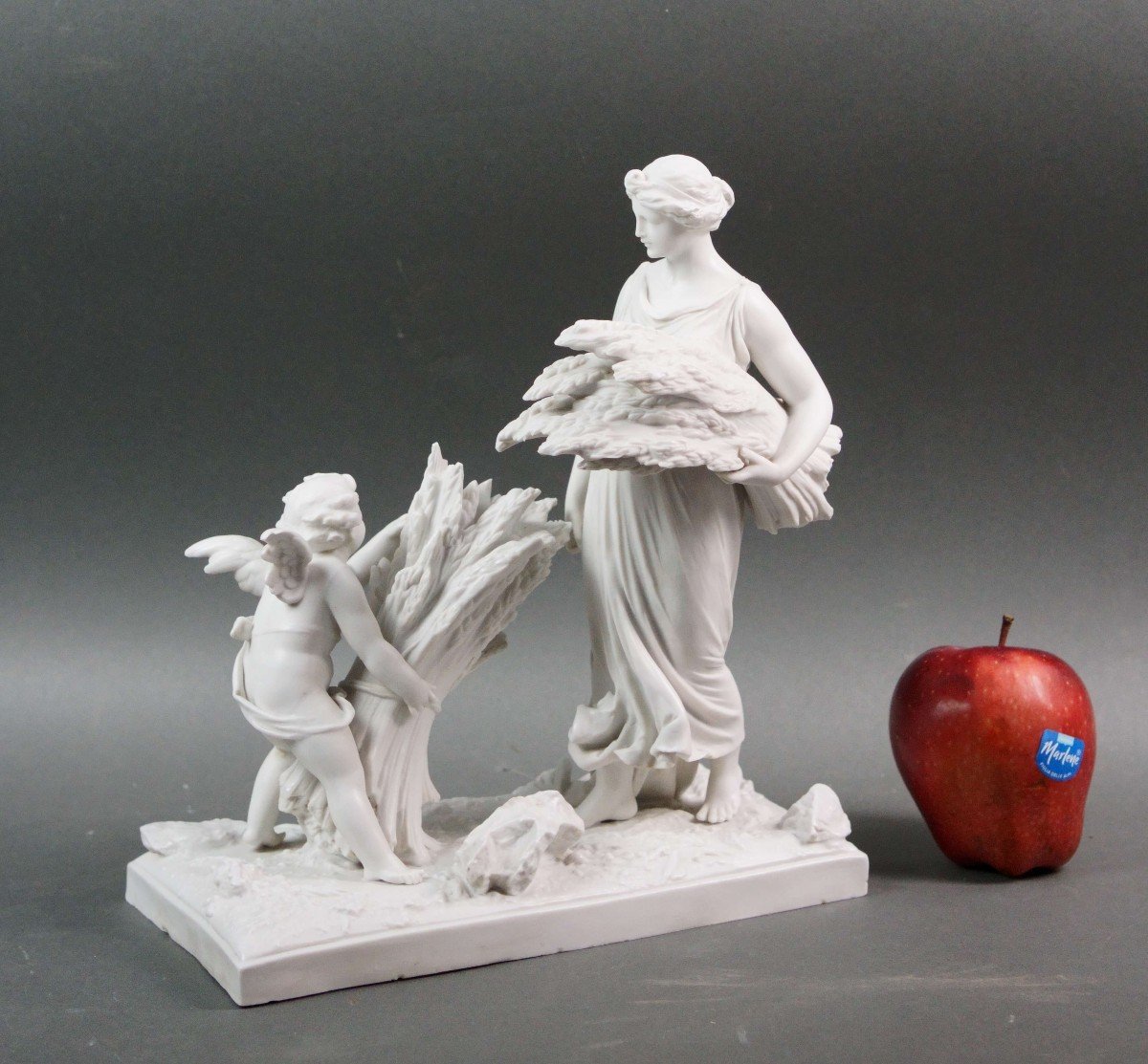 19th Sevres Allegorical Biscuit Groupe Neoclassical Style-photo-2