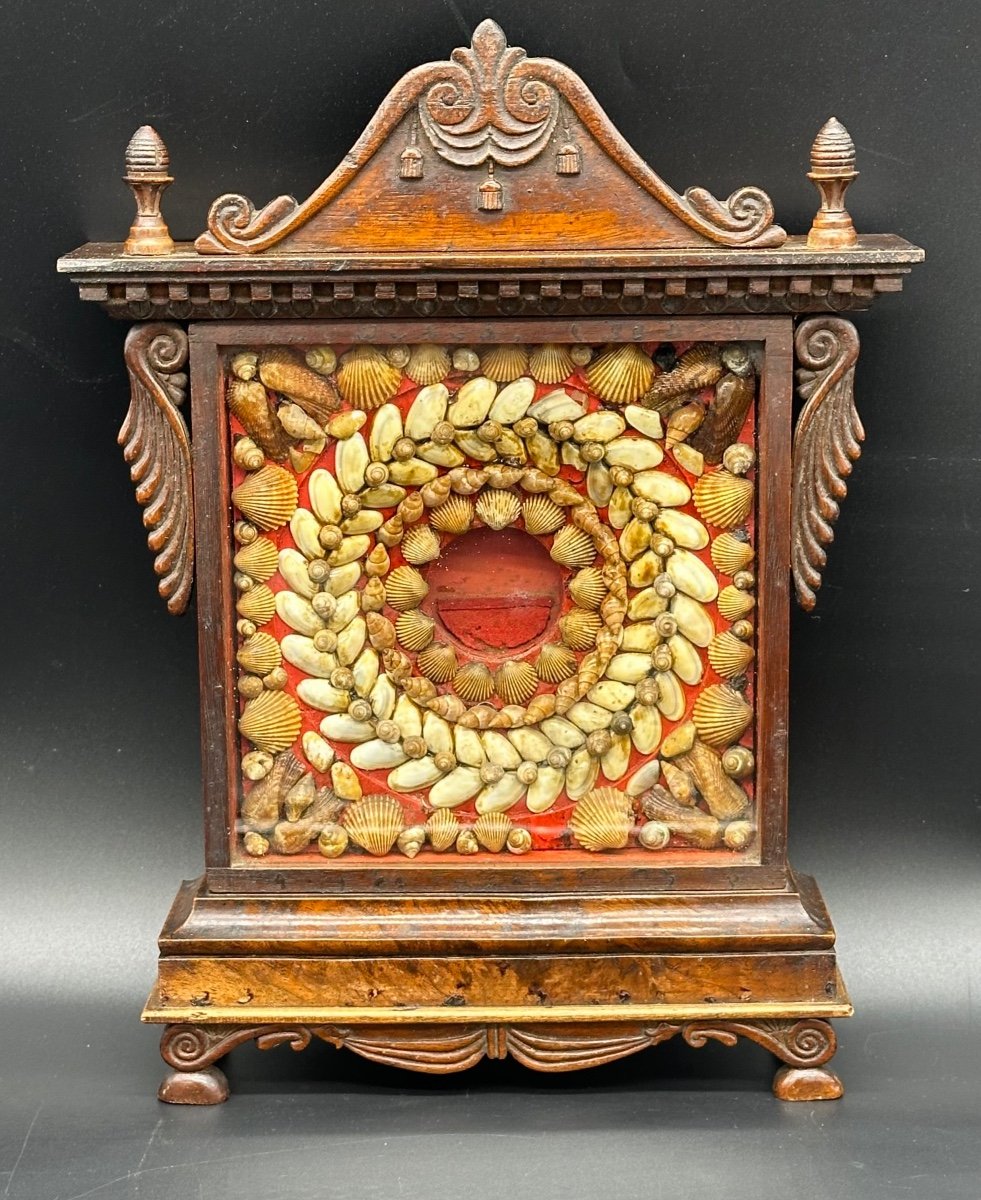 Antique Clock Holder, Wooden Onion Holder - Carlo X