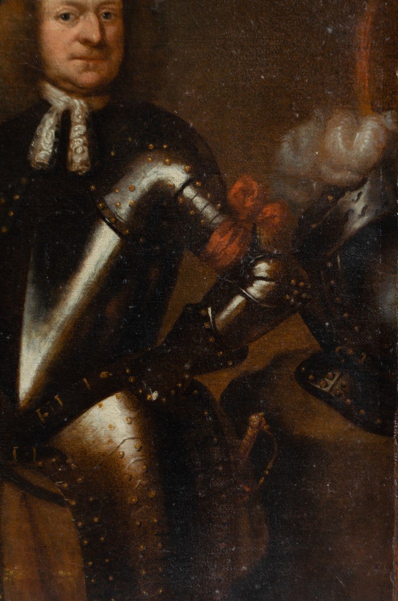 Raimondo Montecuccoli As A Military Commander In Armor With A Marshal's Staff.  Of XVII Century-photo-2