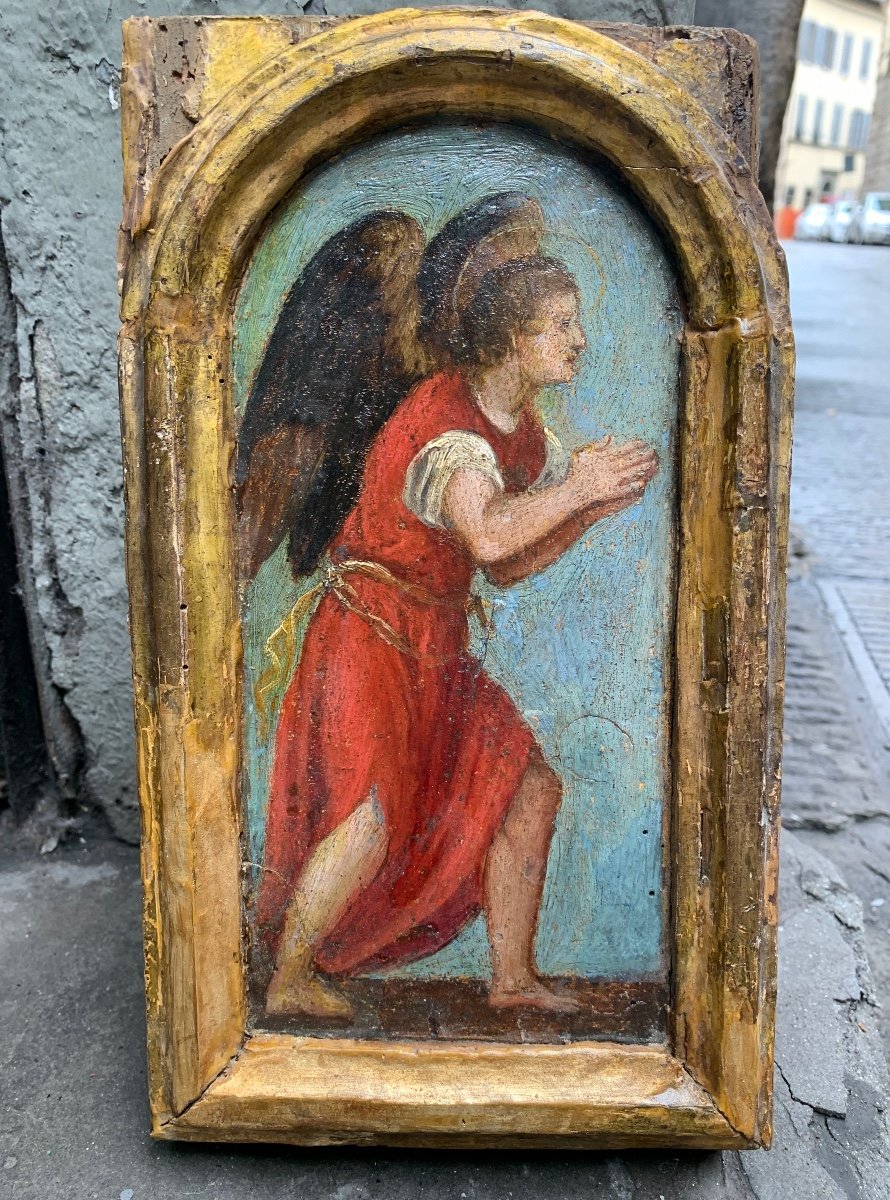 La Porte Du Tabernacle Avec l'Ange, Italie, Début Du XVIIe Siècle. 