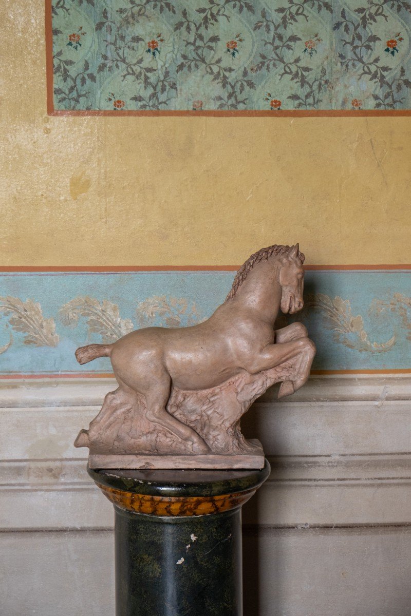 Terracotta Galloping Horse, Circa 1930-40, Giorgio Rossi (1894–1981).  Circa 1930-40 -photo-6