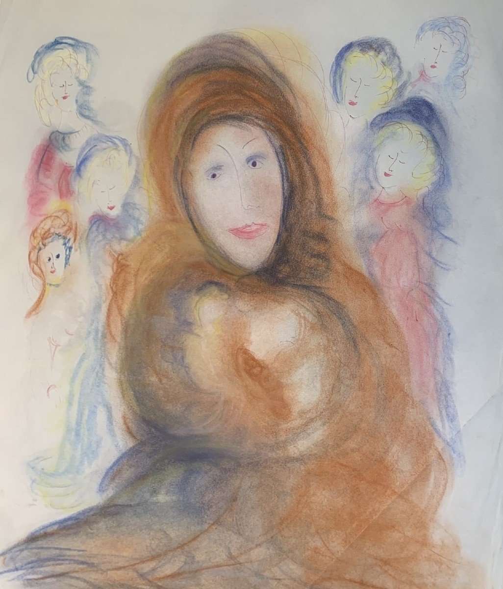 Antonio Monasterio (1915-1983). Femme En Rêve. 