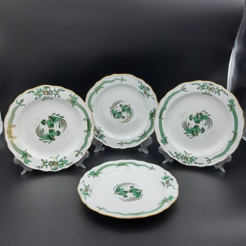 Assiettes En Porcelaine De Meissen-photo-3