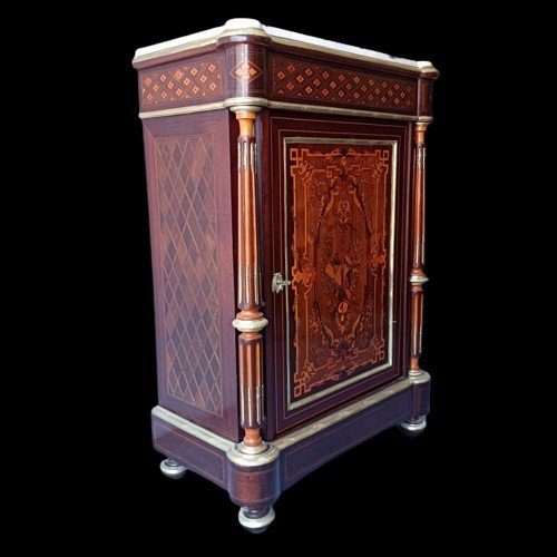 Napoleon III Inlaid Sideboard-photo-2