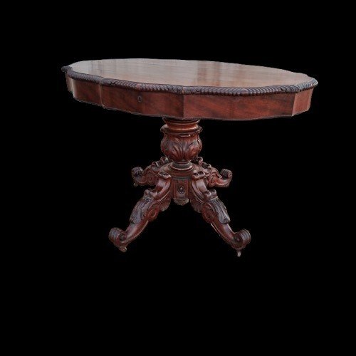 TABLE GUERIDON D'ÉPOQUE CHARLES X