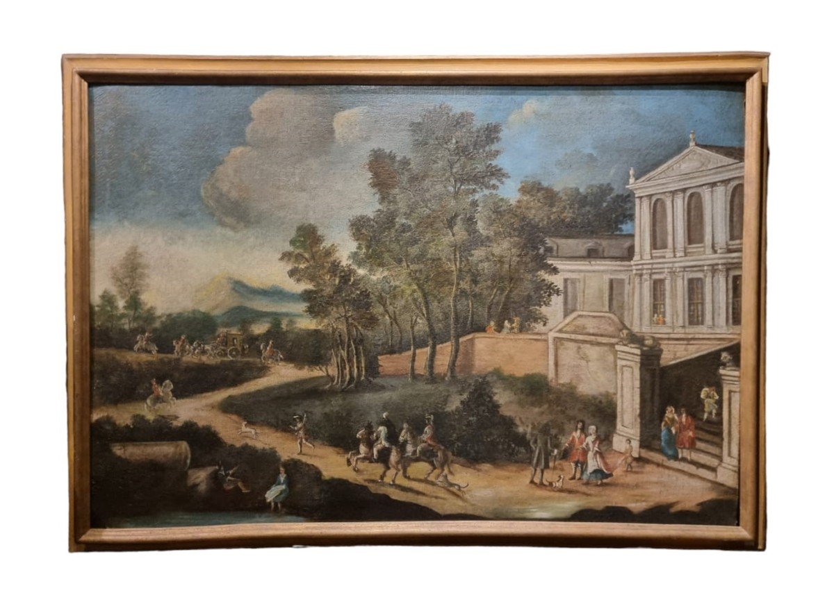 Peinture à l'Huile Sur Toile De Paysage