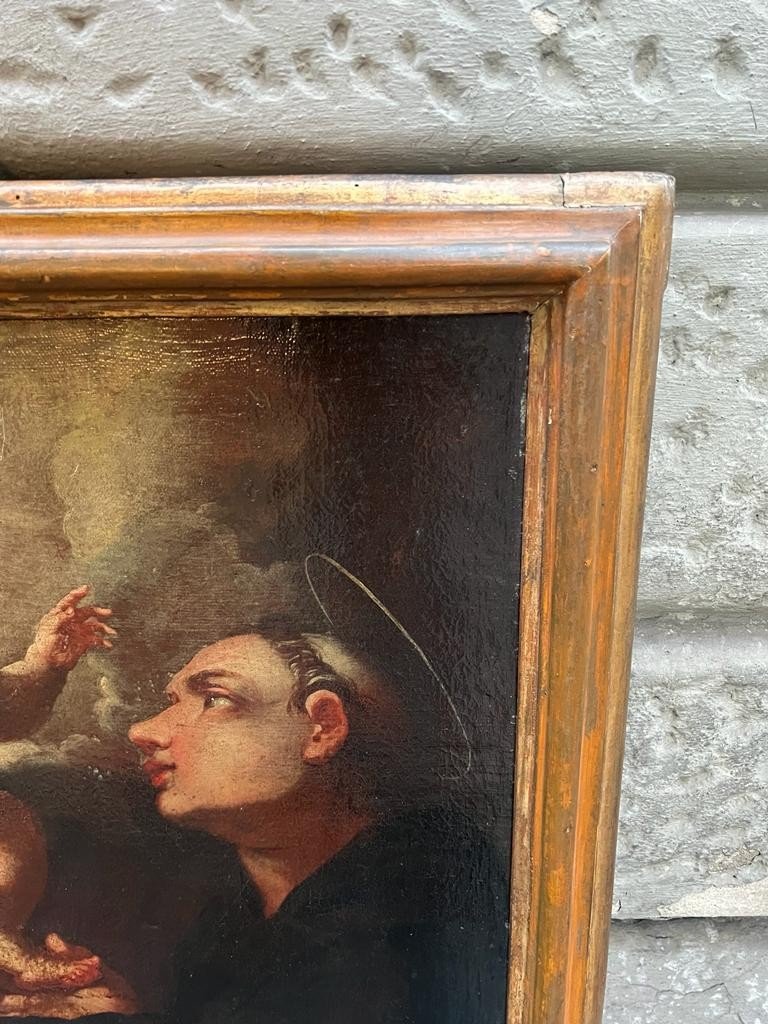 Painting Depicting Saint Anthony Of Padua-photo-5