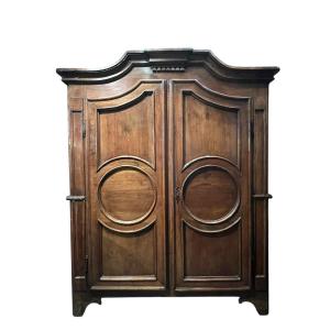 Two-door Wooden Wardrobe