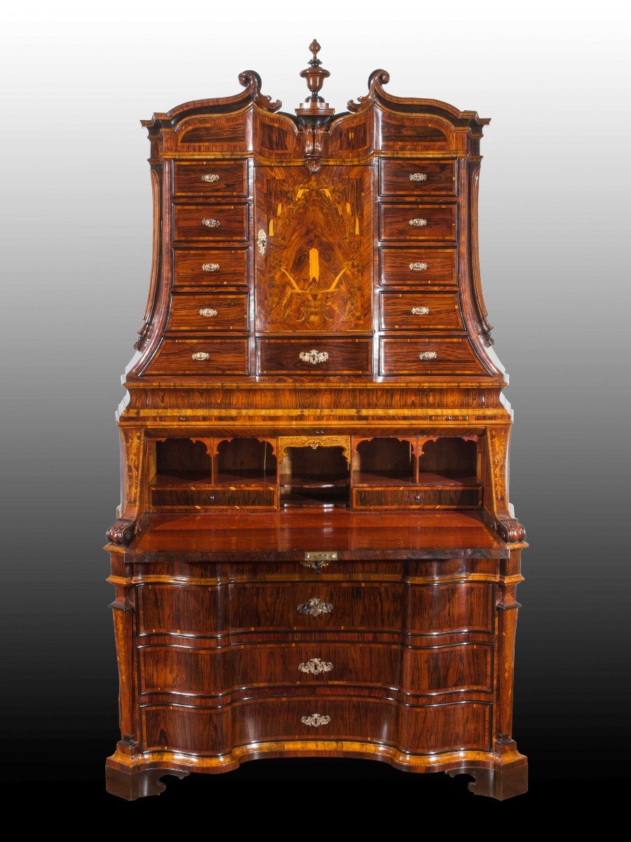 Folding Chest Of Drawers With Lift Rome Second Quarter Of The 18th Century