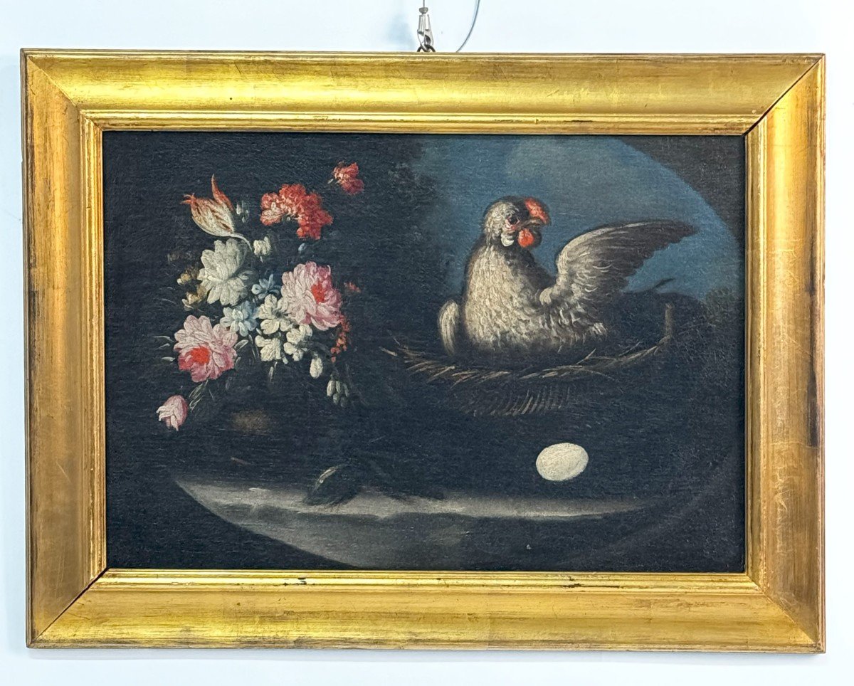 Peintre Du 17ème Siècle deux nature Morte Aux Oiseaux