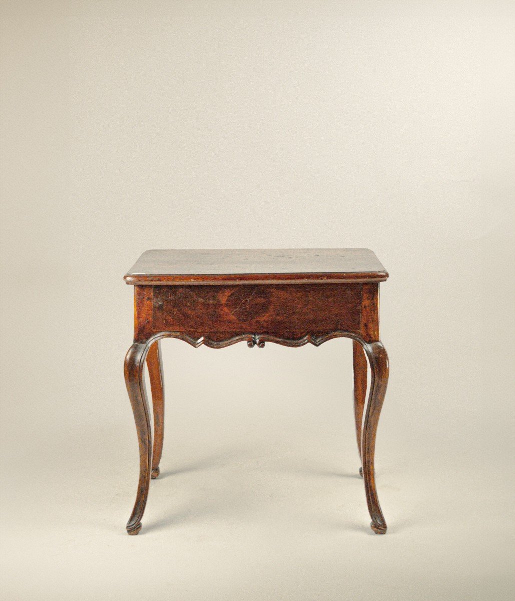 Walnut Center Table, Second Half Of The 18th Century