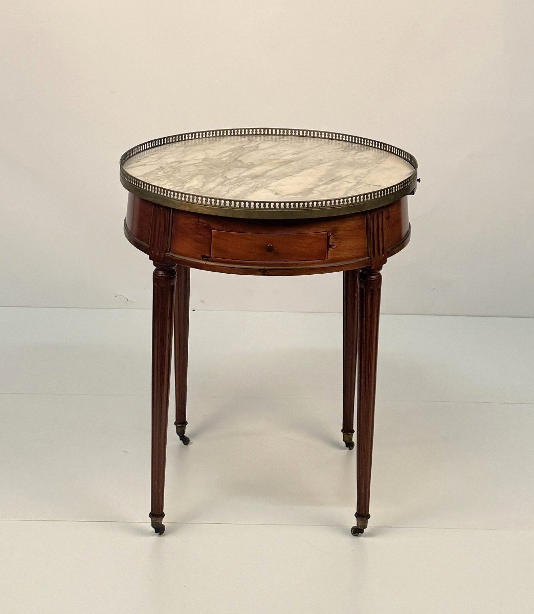 Cherry Work Table, Second Half Of The 19th Century