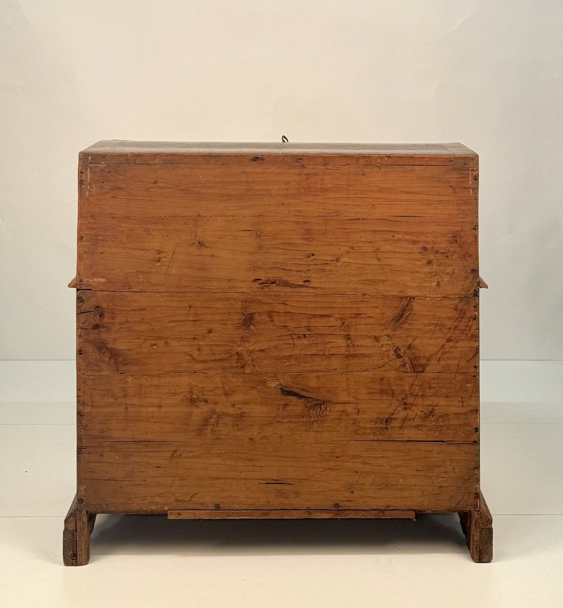 Flap Chest Of Drawers Veneered In Walnut And Walnut Briar, 18th Century Veneto-photo-2