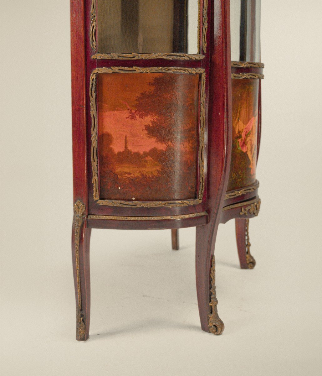 Mahogany Display Cabinet, France, Second Half Of The 19th Century-photo-1