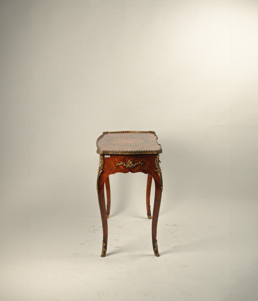 Small Central Writing Desk,france, Second Half Of The 19th Century-photo-4