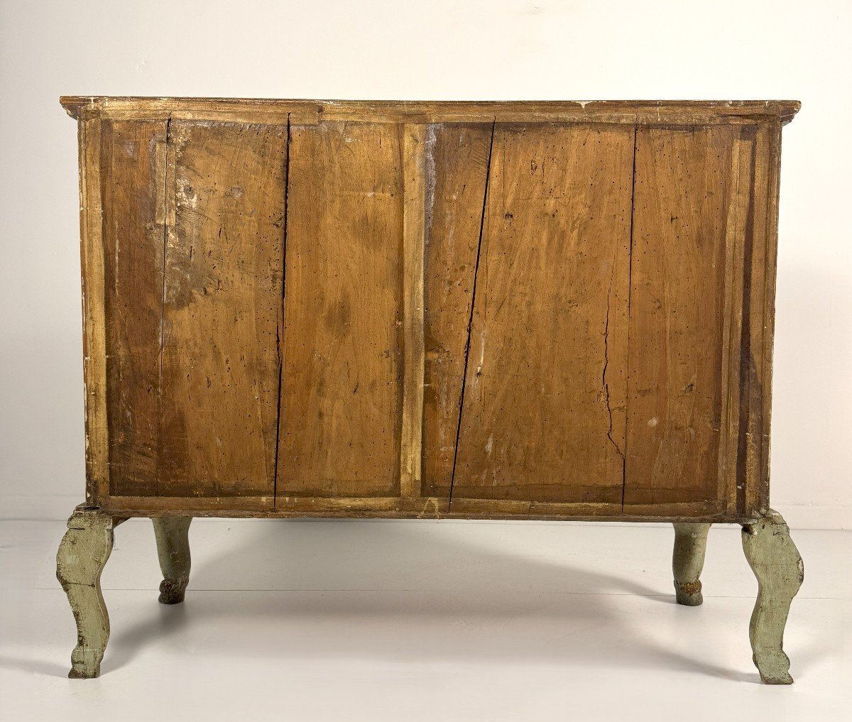 Painted Wooden Sideboard, 20th Century, In 18th Century Style-photo-1