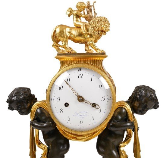 Table Clock. Charles-guillaume Manière, Paris, Late 18th - Early 19th Century-photo-2