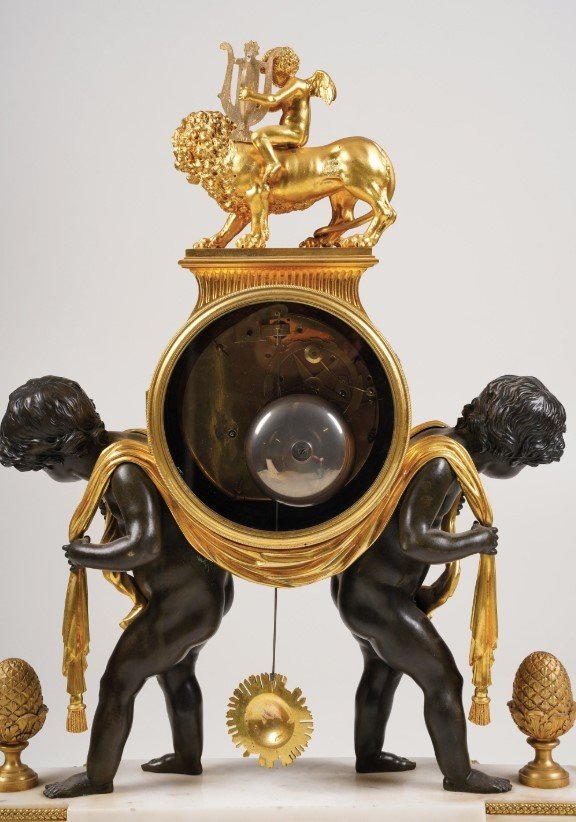 Table Clock. Charles-guillaume Manière, Paris, Late 18th - Early 19th Century-photo-3