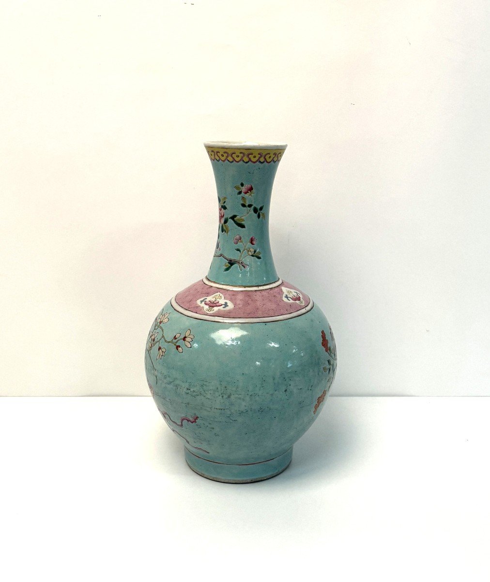 Vase, Chine, Dynastie Qing, XIXe Siècle-photo-2