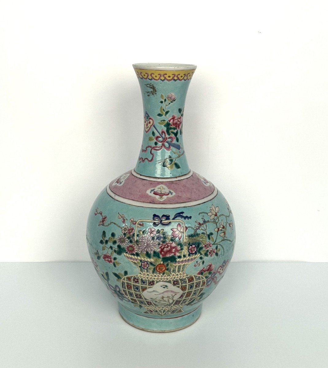 Vase, Chine, Dynastie Qing, XIXe Siècle