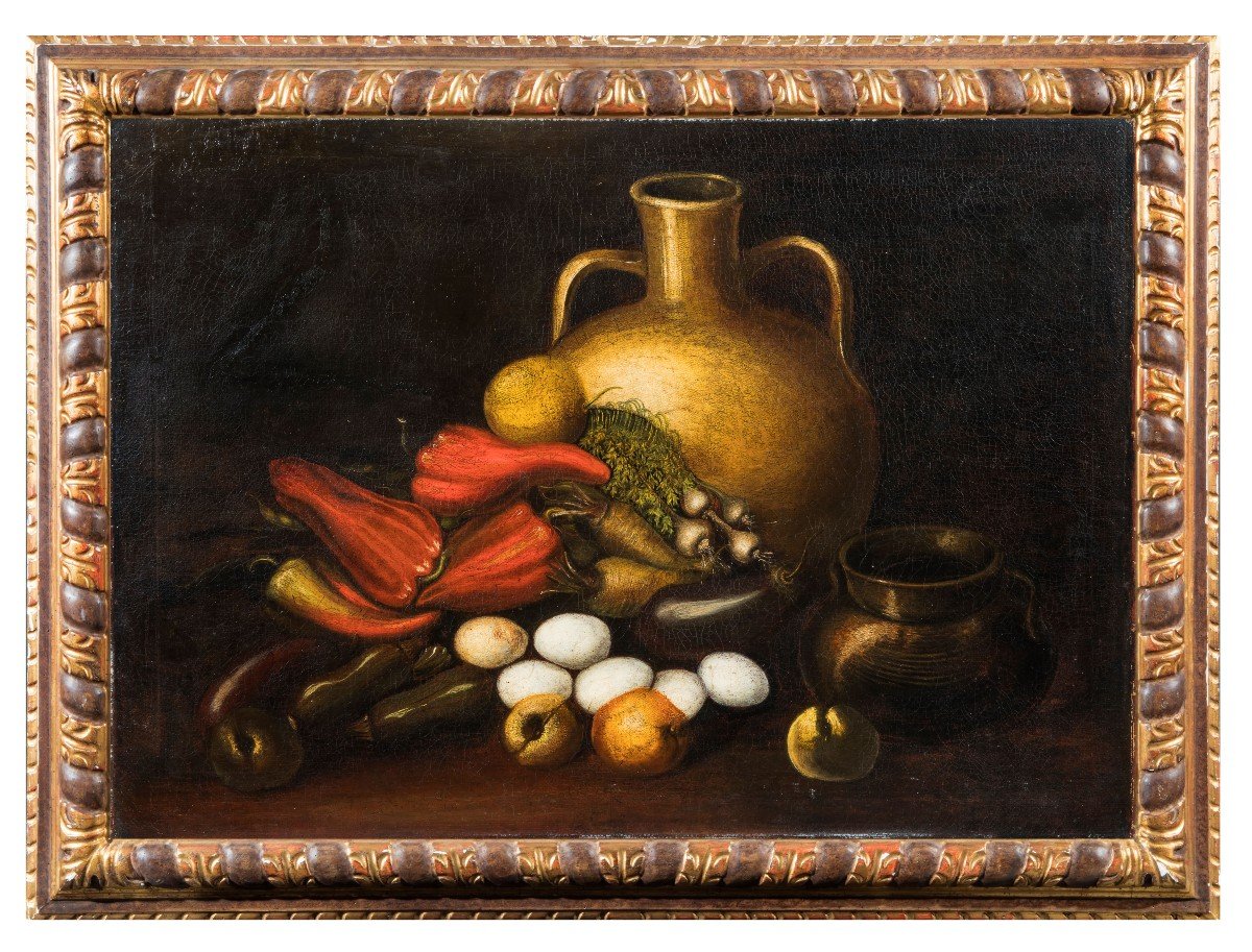 Ecole Lombarde Du XVIIIe/xixe Siècle Nature Morte